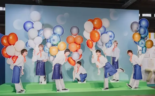 成員立牌與拍照牆