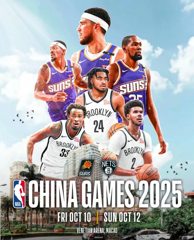 NBA China Games 2025 in Macau