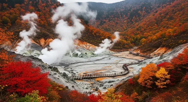 地獄谷・大湯沼
