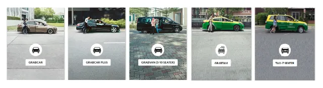 Grab 泰國車種介紹與計費方式