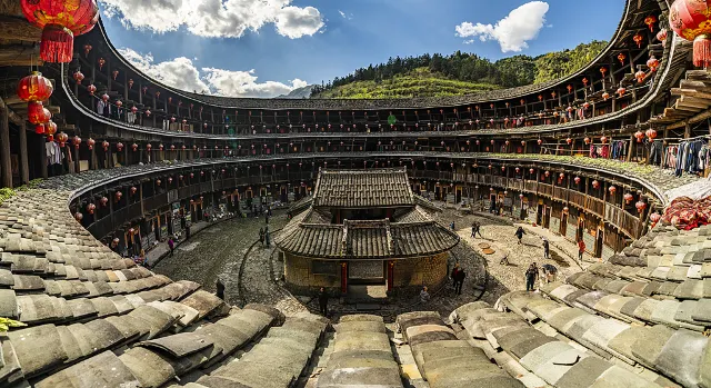fujian tulou inside