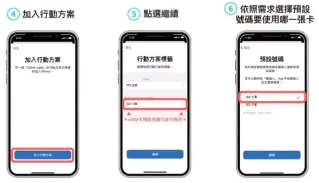 台灣 eSIM 使用方法