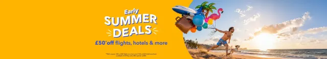 Early Summer Deals: £50 Off Flights, Hotels, Trains & More