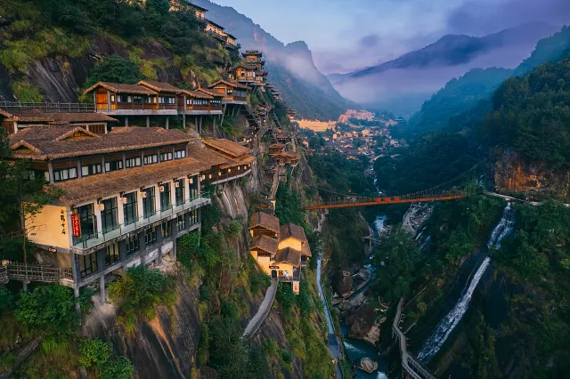 wangxian valley scenic area china