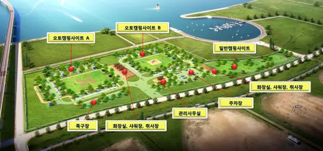 2025 벚꽃 캠핑장 부산 삼락생태공원