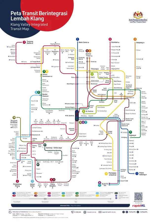 Peta MRT Malaysia