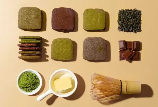 抹茶風呂敷綜合手工餅乾禮盒