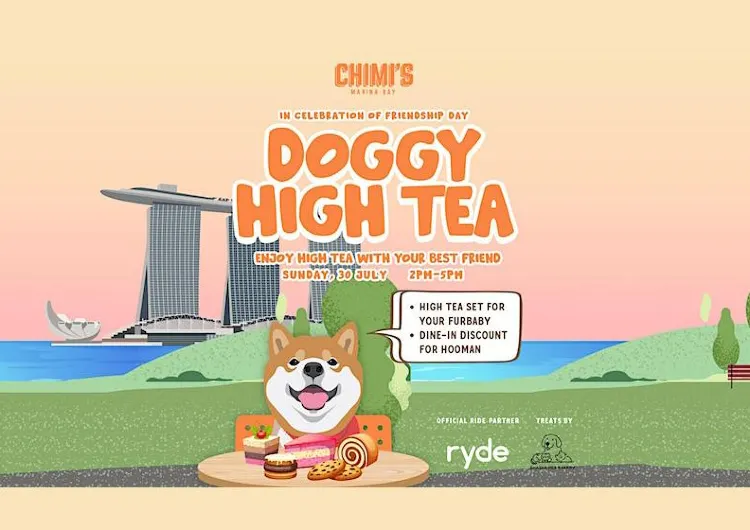 Doggy High Tea with Your Furry Companions!