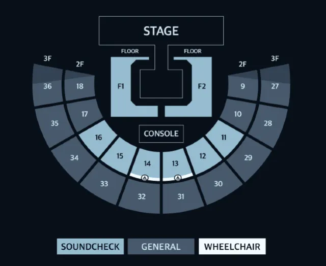 2026 베이비몬스터 콘서트 좌석배치도