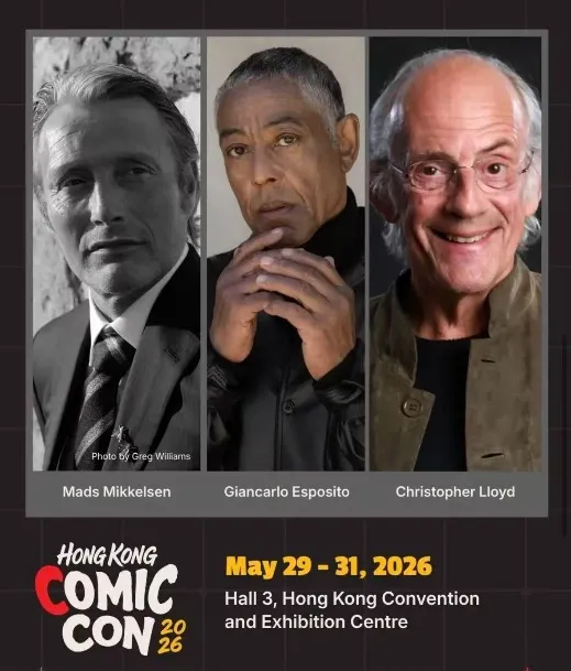 香港Comic Con 2026 明星宣傳海報