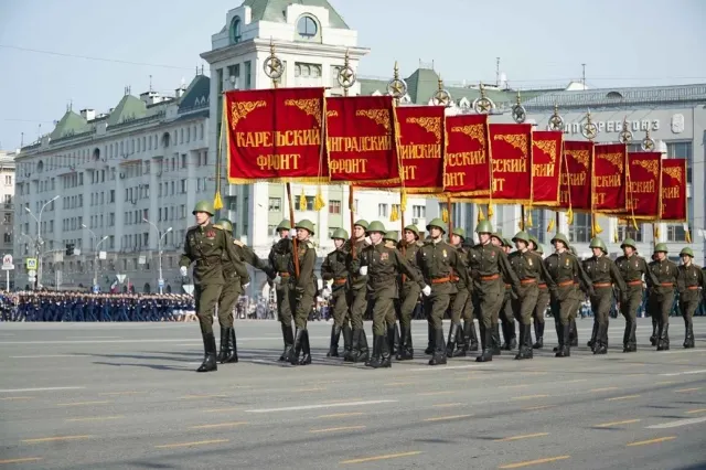 Парад Победы в Новосибирске