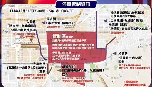 管制區相關停車規定