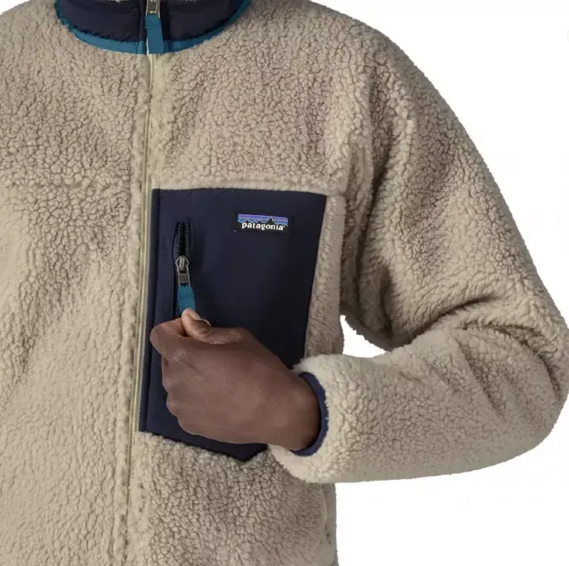 Men’sClassicRetroX®FleeceJacket–Natural