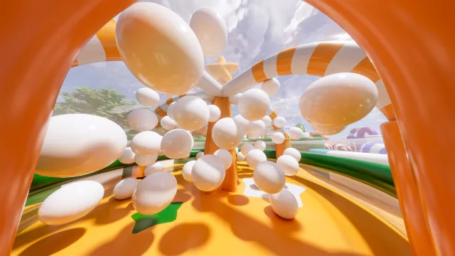 Merry Balloon Park 40米「巨型跳彈區」