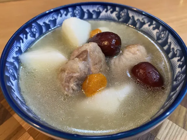立冬湯水 · 山藥枸杞瘦肉湯