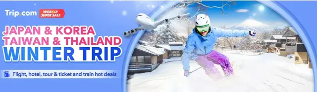 Trip.com Promo Code Hong Kong: Travel to Japan & Korea & China (Taiwan) & Thailand