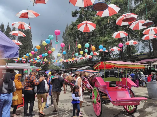 pasar buah berastagi view