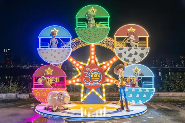 玩具總動員 30 週年限定裝置｜童趣打卡