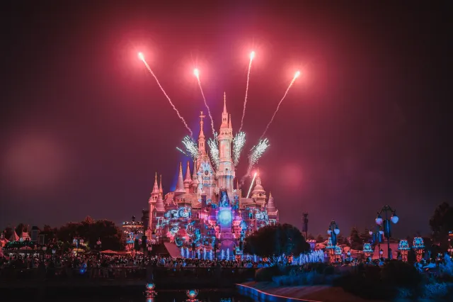 การแสดงดอกไม้ไฟ เซี่ยงไฮ้ดิสนีย์แลนด์