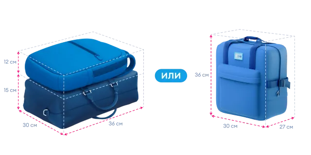 Размер ручной клади и багажа авиакомпании 
