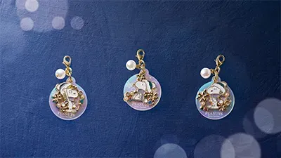 史努比极光閃耀吊飾套組（3 入）​