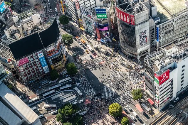 перекресток Сибуя