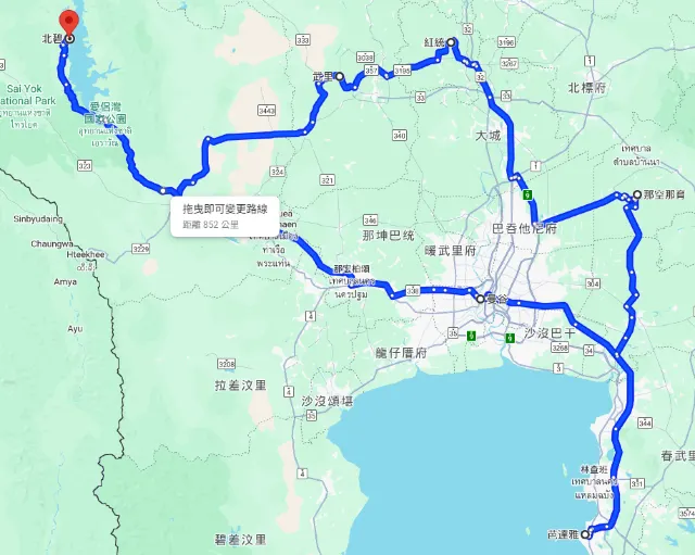 泰國自駕遊