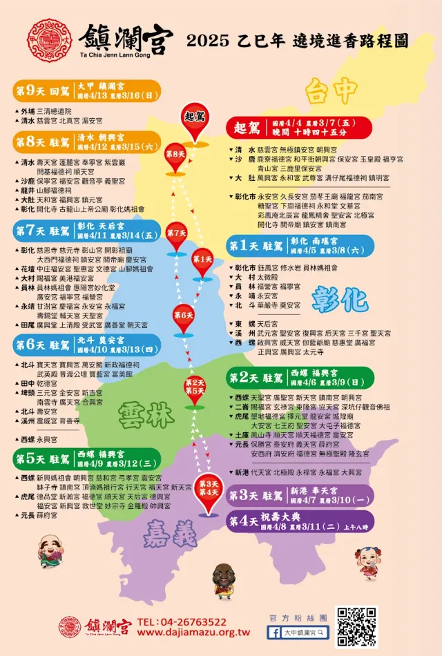 大甲媽祖遶境 2025