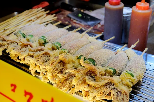 [닝샤 야시장 맛집] 대만 닝샤 야시장에서 꼭 맛봐야 할 11가지! 미슐랭 굴전, 지파이, 고구마볼 등 먹거리 추천