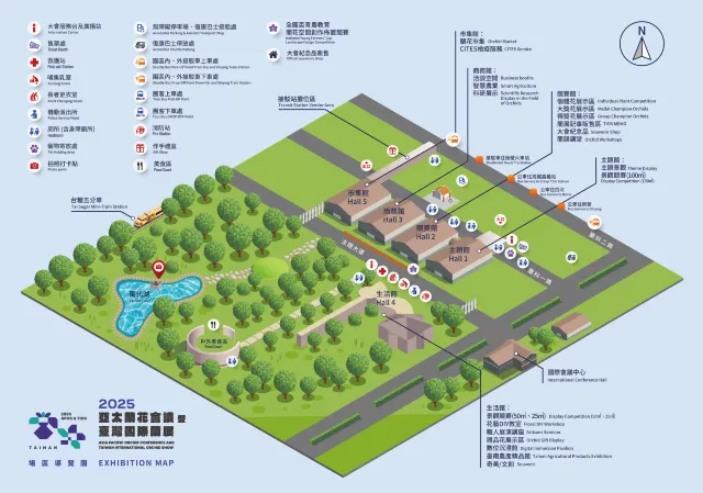 展區平面圖