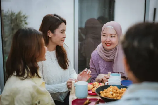 Para Sahabat Perempuan Muslim Asia Berkumpul untuk Merayakan Idul Fitri