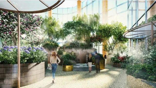 都心のガーデン