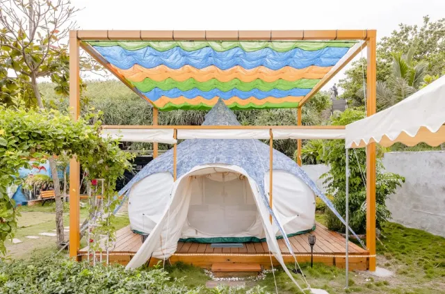 花蓮高巢休閒農場免裝備豪華露營