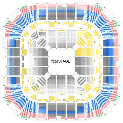 周興哲演唱會 2025 座位圖9.21