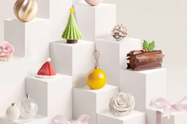 香港朗廷酒店迷你聖誕蛋糕系列