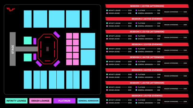 【Singapore Smash 2026】Ticketek on Sale Nov 21 ! Trip.com Hotel Packages: Available Nov 26 ! Ticket Info & Schedule 