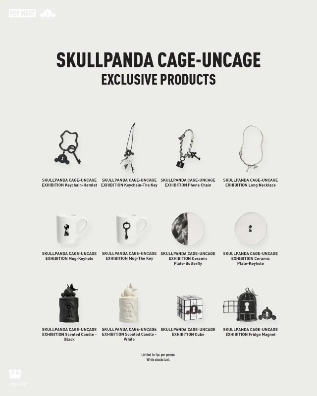 SKULLPANDA CAGE-UNCAGE Showcase | Exclusive Products
