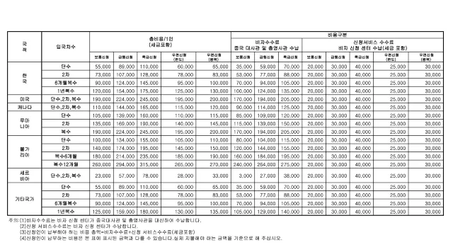 중국 비자 발급 방법