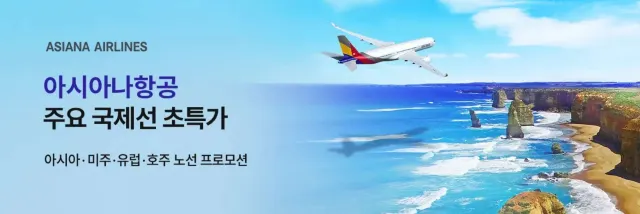 아시아나항공 특가 항공권