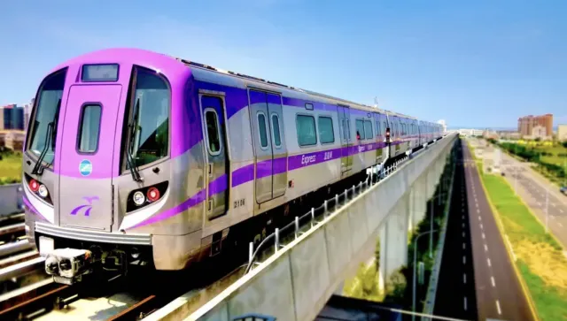 대만 공항철도 MRT 급행열차 일반열차
