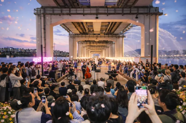 차 없는 잠수교 뚜벅뚜벅 축제