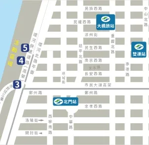 大稻埕煙火交通攻略