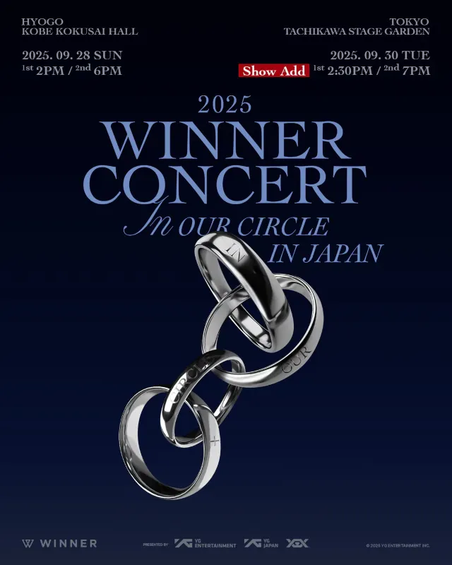 WINNER 演唱會2025海報