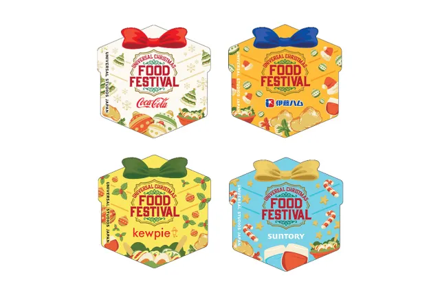 大阪環球影城聖誕節 美食節貼紙