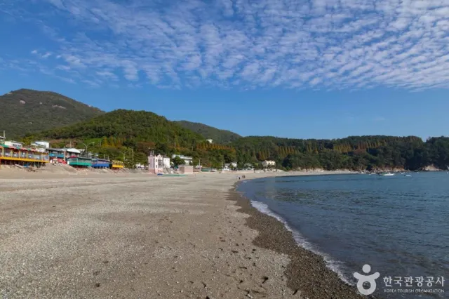 여수 만성리 해수욕장