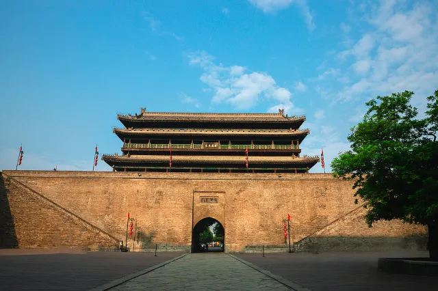xi'an city wall