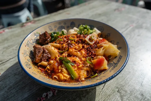 Xi'an famous noodle dish