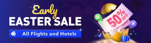 Trip.com Promo Code Australia: Early EASTER SALE, up to 50% Off: All Flights and Hotels