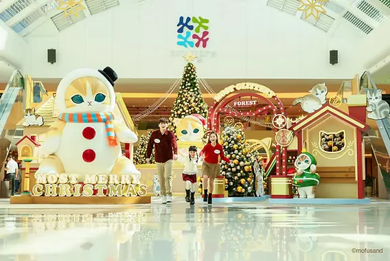 新港城中心 x mofusand MOST-Exploring喵喵聖誕探險記