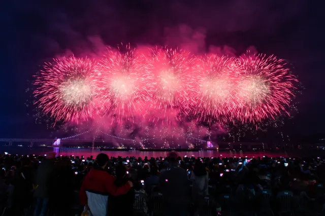 부산 불꽃축제 명당